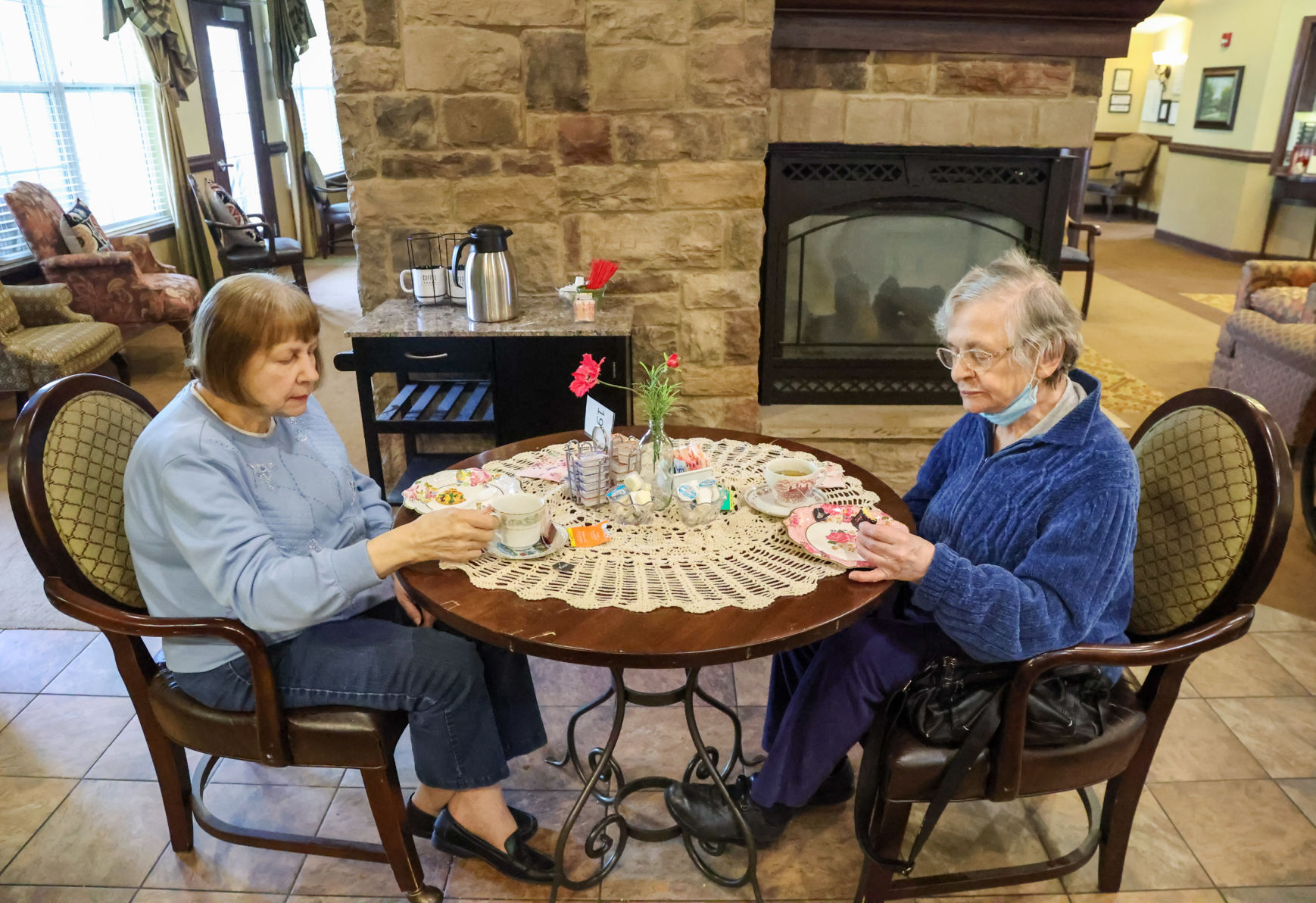 Bickford of Crown Point Mother's Day tea